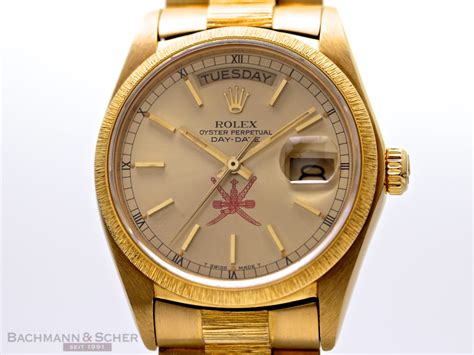 qaboos rolex|Rolex watches 18k.